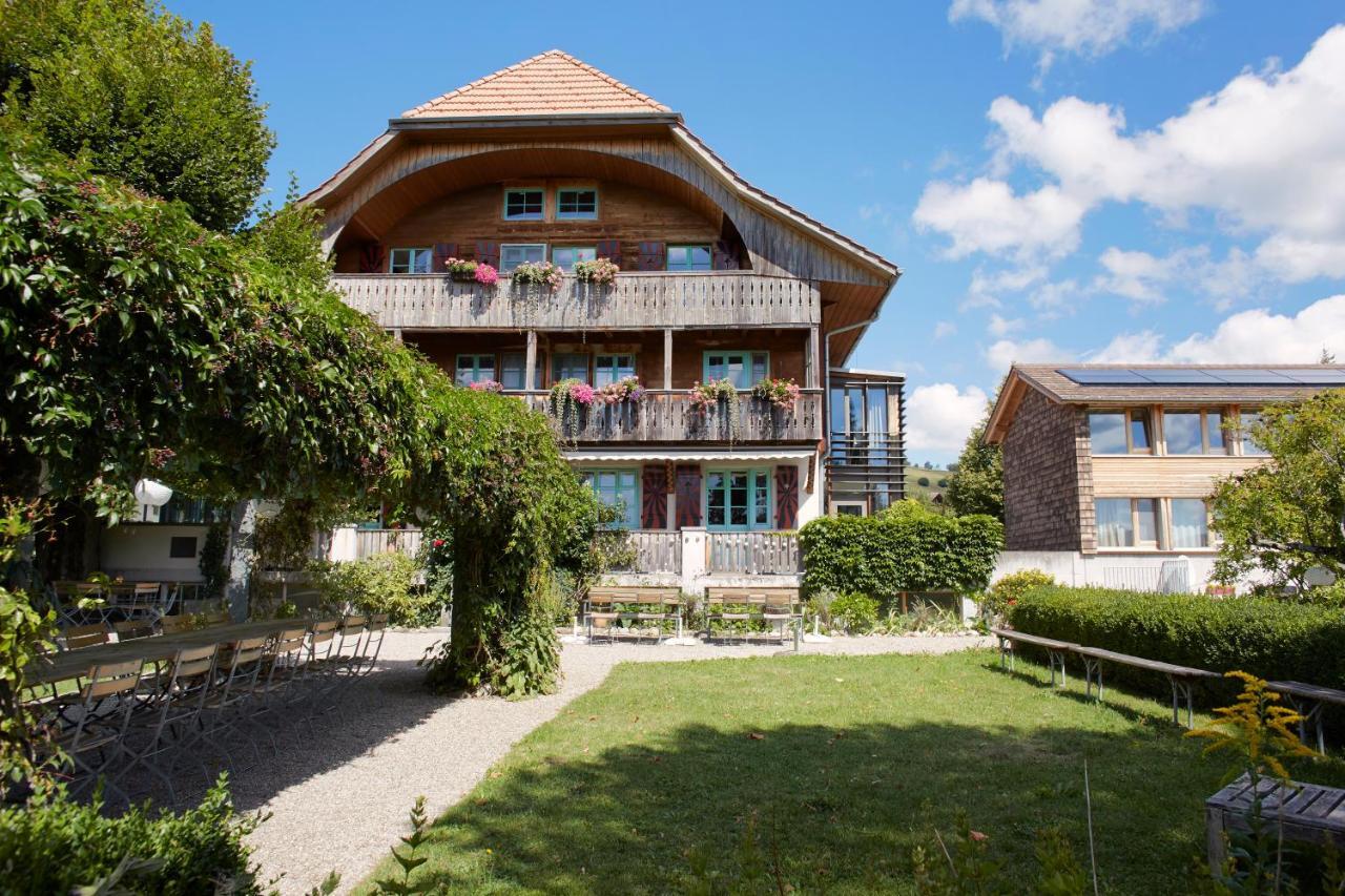 Hotel Bio Garni Möschberg Grosshochstetten Exterior foto